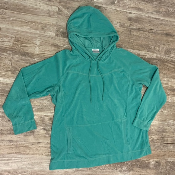 Size 1X Columbia Lightweight Pullover Hoodie with front pouch. - Picture 1 of 3